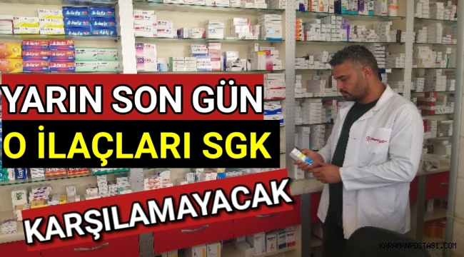 52 ilaç için yarın son gün! SGK artık karşılamayacak