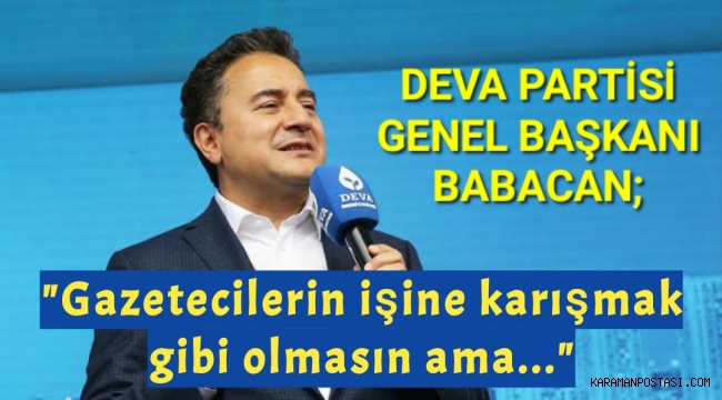 Babacan, Doların Yükselişi İle İlgili Olarak Gazetecilere Şu Başlığı Önerdi