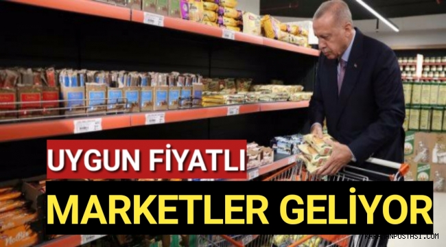 Cumhurbaşkanından market talimatı: Vatandaşa ucuz ve kaliteli ürün ulaştıracağız