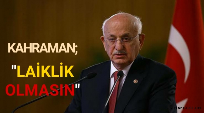 İsmail Kahraman'dan yeni açıklama: Laiklik olmasın!