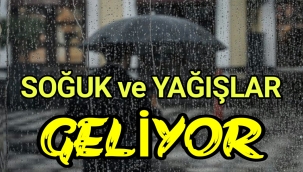Kış Kendini Göstermeye Başlıyacak Soğuk ve Yağışlı Havalar Geliyor