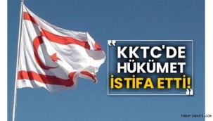 KKTC'de Başbakan Saner, hükûmetin istifasını Cumhurbaşkanına sundu!