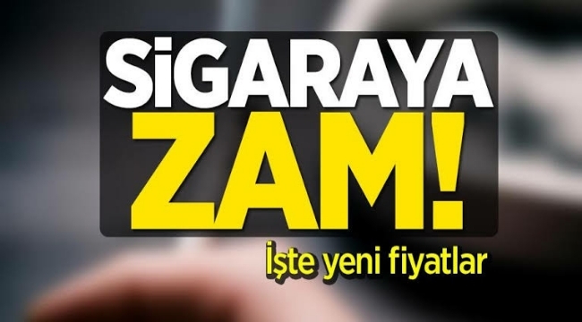 Sigara tiryakilerine kötü haber! Yeni zam cepleri yakacak! İşte zamlı fiyatlar...