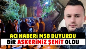 Uzman Çavuş Yunus Emre Yalman Şehit Oldu