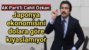 AK Parti'li Cahit Özkan: Japonya ekonomisini dolara göre kıyaslamıyor