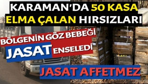 KARAMAN'DA HIRSIZLAR ARDINDA TEK BİRŞEY UNUTTU JASAT, ODA ENSELERİNDE BİTTİ
