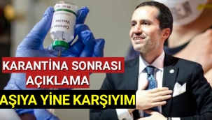 Fatih Erbakan, aşıya karşı olduğunu yineledi
