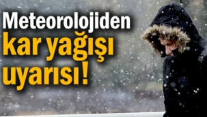 Kar yağışı geliyor! Meteoroloji tarih verdi