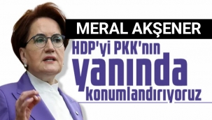Meral Akşener: HDP’yi PKK’nın yanında konumlandırıyorum