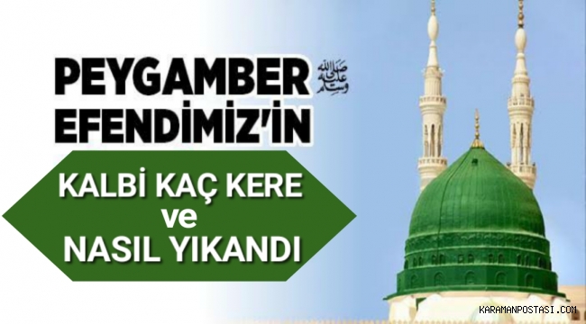 Peygamberimizin Göğsünün Açılması ve Yıkanması