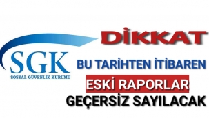 Sağlık Raporlarının Süresi Bu Tarihte Sonlanıyor