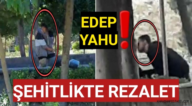 Şehitlikte fuhuş rezaleti! ALLAH KAHRETSİN SİZİ