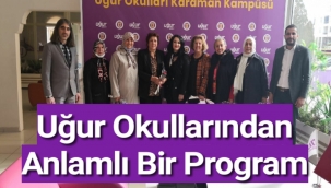 UĞUR OKULLARI EMEKTAR ÖĞRETMENLERLE BİR ARAYA GELDİ