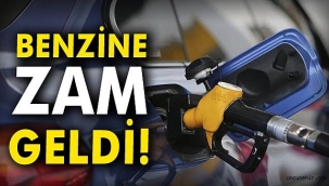 Benzine zam geldi