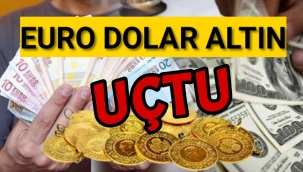 Dolar Euro Altın Tutulamıyor
