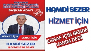 Güçlü Başkan Adayı Hamdi SEZER