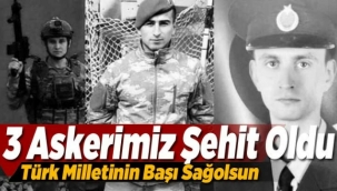 Kahreden Haber 3 Askerimiz Şehit