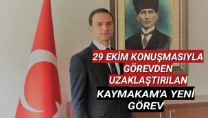 Görevden uzaklaştırılan Korgan Kaymakamı Miraç Akbulut'a yeni görev