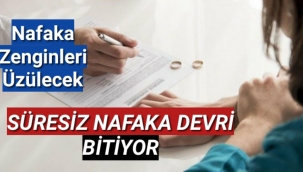 Önce dava, sonra nafaka