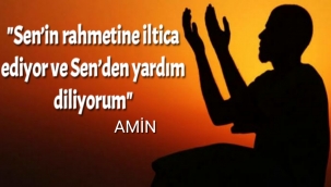 Sen'in rahmetine iltica ediyor ve Sen'den yardım diliyorum