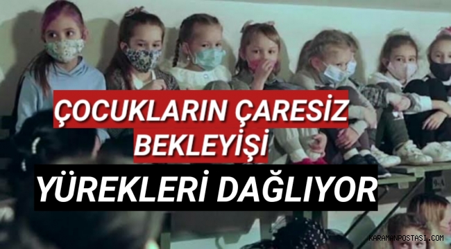 Çocukların Çaresizliği Yürekleri Burktu...