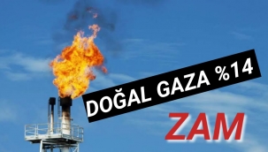 Doğalgazda elektrik üretimi amaçlı tarifeye yüzde 14 zam