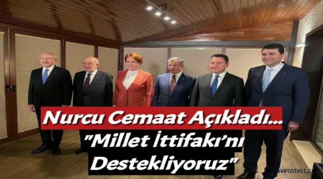 Nurcu Cemaat açıkladı...