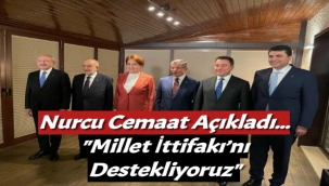 Nurcu Cemaat açıkladı...