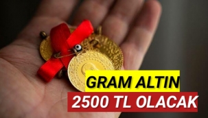 Piyasa uzmanı altın fiyatı için net konuştu: Gram altın 2500 TL olacak