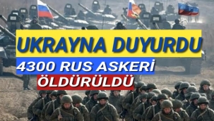 Ukrayna: 4300 Rus askeri öldürüldü