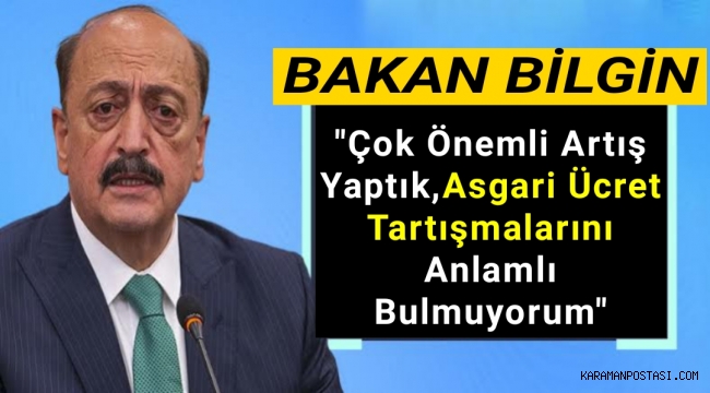 Bakan Bilgin,