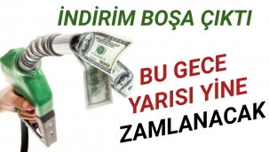 Benzin ve Motorin Yine Zamlanacak