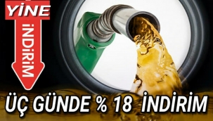 Benzin ve motorinde bir indirim daha