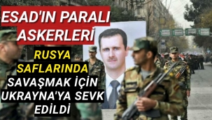 Esadın Paralı Askerleri Ermenistan Üzerinden Savaşmak İçin Ukrayna'ya Sevk Edildi
