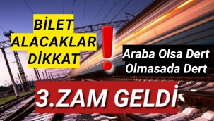 Akaryakıt zammı ulaşımı vurdu! Biletlere 3'üncü zam geldi