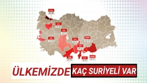 İçişleri Bakanlığı hangi ilde kaç Suriyeli olduğunu açıkladı... İşte il il Suriyeli sayısı
