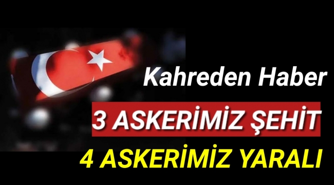 Pençe Kilit Operasyonunda 3 Askerimiz Şehit 4 Askerimiz Yaralı