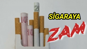 Sigaraya Zam Geldi