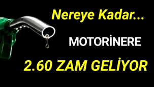 Cuma gecesi motorine 2.60 TL zam geliyor