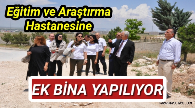 Eğitim ve Araştırma Hastanesi Ek Binası Yapımı İçin Proje Çalışmaları Başladı