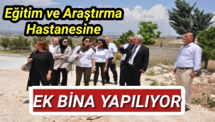 Eğitim ve Araştırma Hastanesi Ek Binası Yapımı İçin Proje Çalışmaları Başladı
