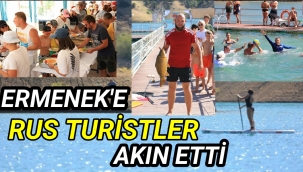 ERMENEK'E RUS TURİSTLER AKIN ETTİ