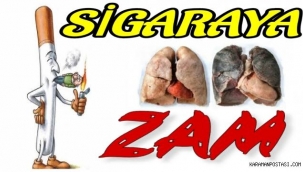 Sigaraya Zam Bakın Kaç Lira Oldu