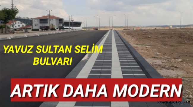 YAVUZ SULTAN SELİM BULVARINDA ASFALT ÇALIŞMASI DEVAM EDİYOR