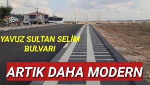 YAVUZ SULTAN SELİM BULVARINDA ASFALT ÇALIŞMASI DEVAM EDİYOR