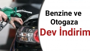 Benzine ve otogaza indirim