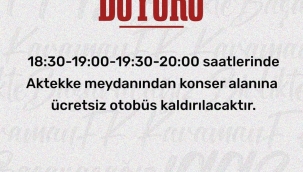 KARAMAN'DA DEV FESTİVAL!