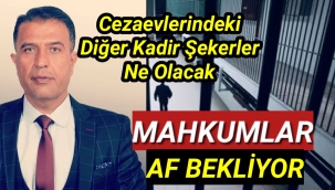 Mahkumlar Af Bekliyor...