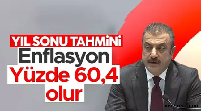    Merkez Bankası Başkanı Şahap Kavcıoğlu'ndan enflasyon raporu