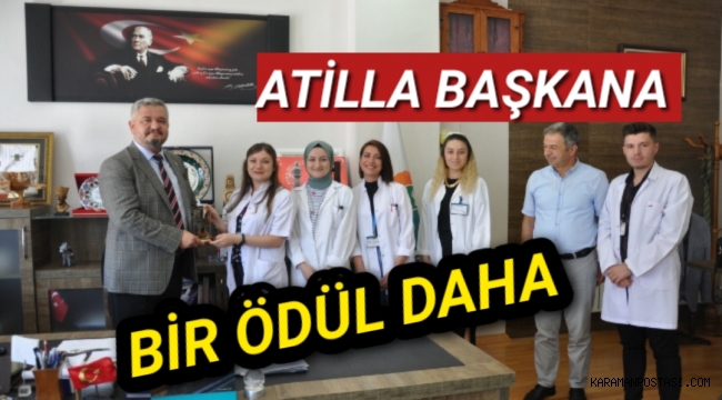 ATİLLA ZORLU'YA BİR ÖDÜL DAHA